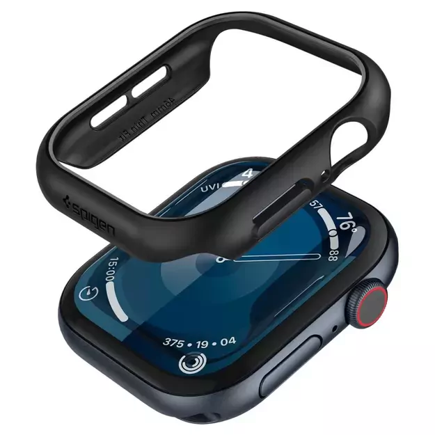Spigen Thin Fit Case for Apple Watch 10 46mm - Black 13