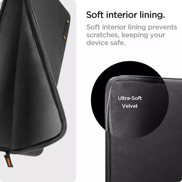 Spigen Basic Pouch 15-16&quot  Laptop Bag - Black 9