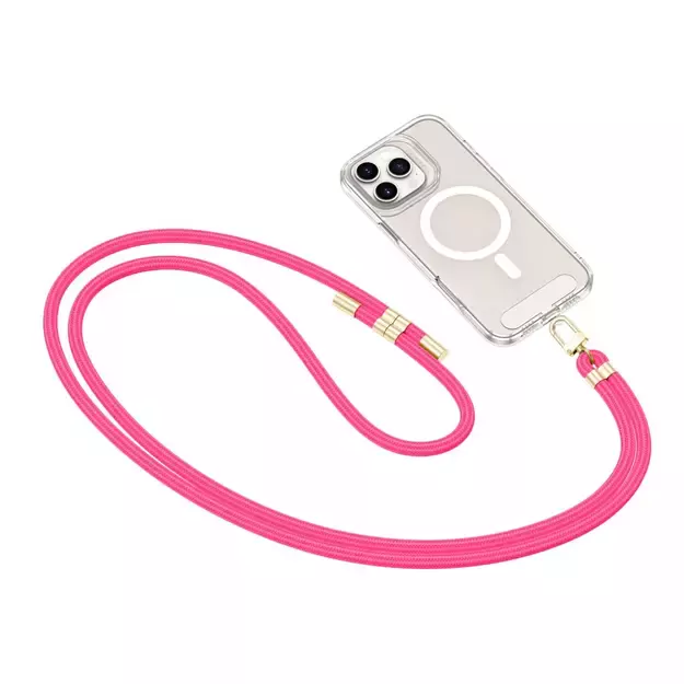 Tech-Protect C7S Rope Crossbody Strap Leash - Pink 1