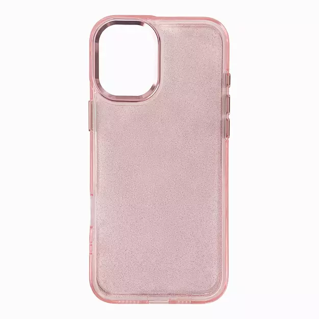 Wozinsky Glitter Case for Samsung Galaxy S24 FE - Pink with Glitter 7
