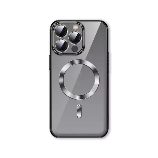 Wozinsky Electroplated Magsafe case for Samsung Galaxy S24 FE - silver 2