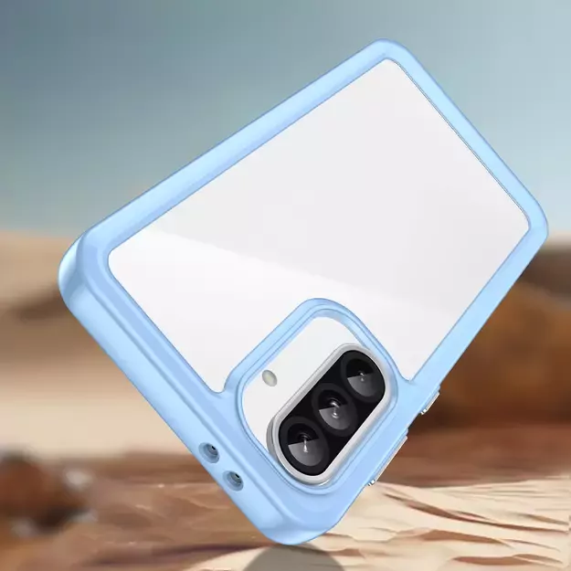 Outer Space Case for Samsung Galaxy A56 Cover with Flexible Frame - Blue 2