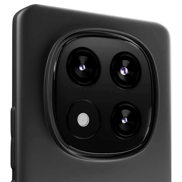 3mk Matt Case for Xiaomi Redmi Note 14 Pro+ - black 1
