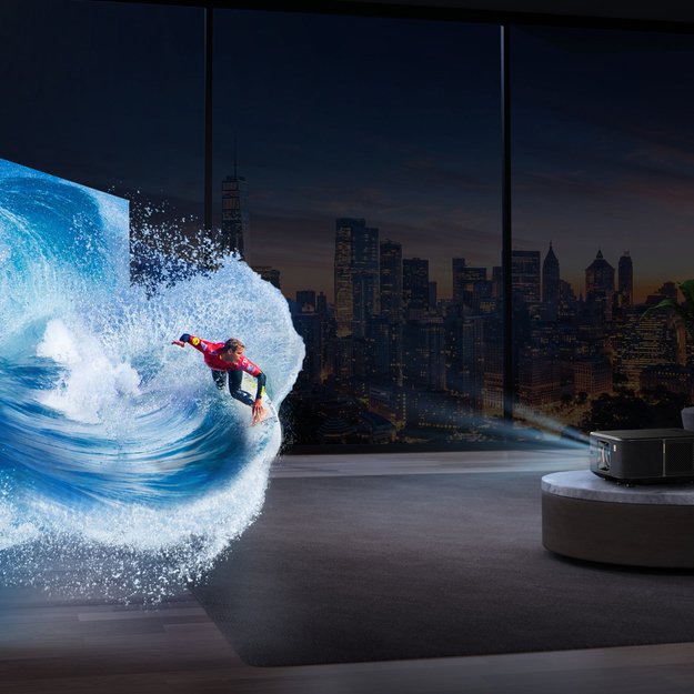 Yaber K3 LCD FullHD 1080p Multimedia Projector with JBL Speakers - Black 22