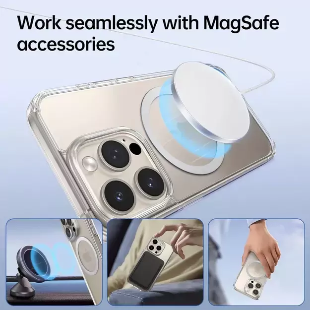 Tech-Protect MMP-110 2in1 MagSafe Ring - Silver / Silver 5