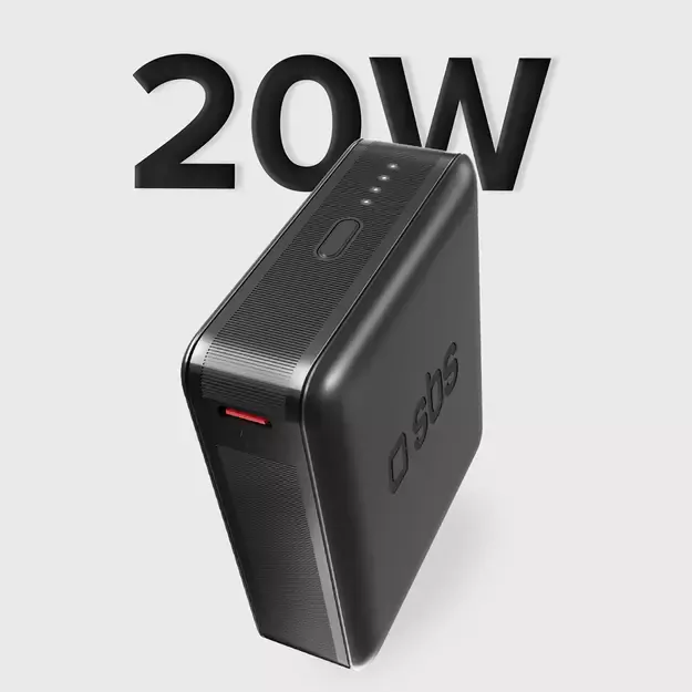 Powerbank SBS TEBB10000HDPD20K 10000 mAh with Power Delivery - black 11