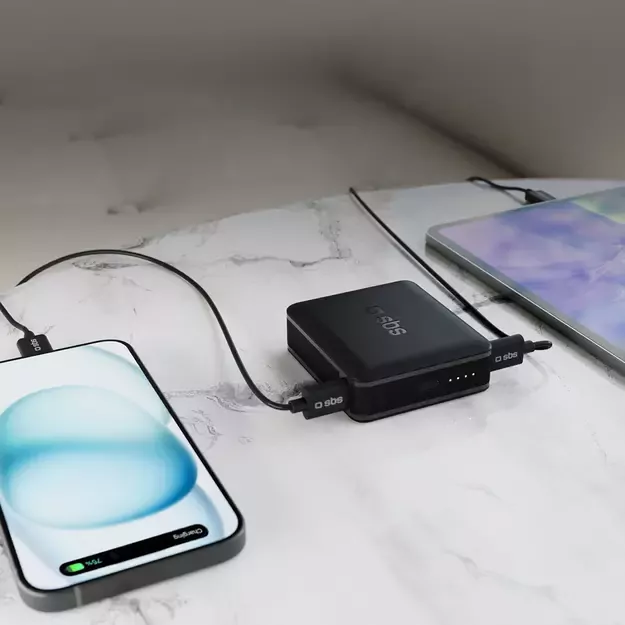 Powerbank SBS TEBB10000HDPD20K 10000 mAh with Power Delivery - black 3