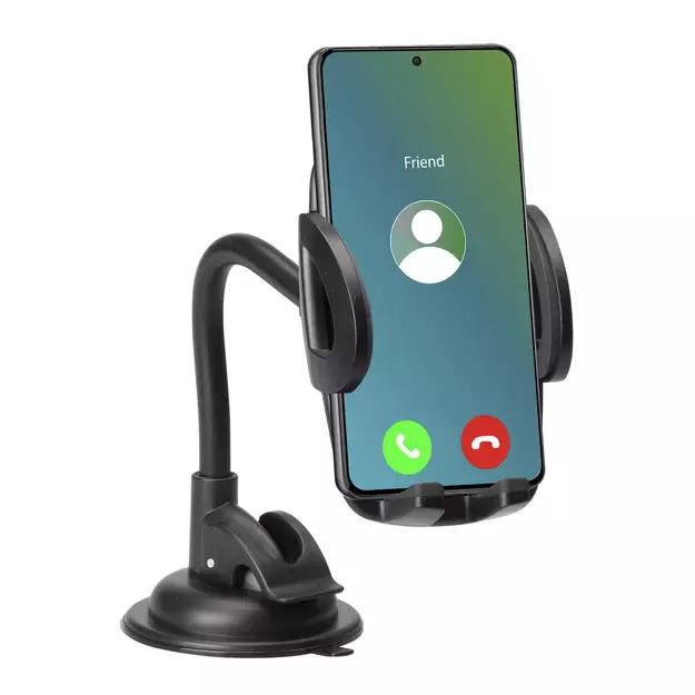 SBS TE0UCH20W Smartphone Holder for 6.8&quot  on Glass - Black 3