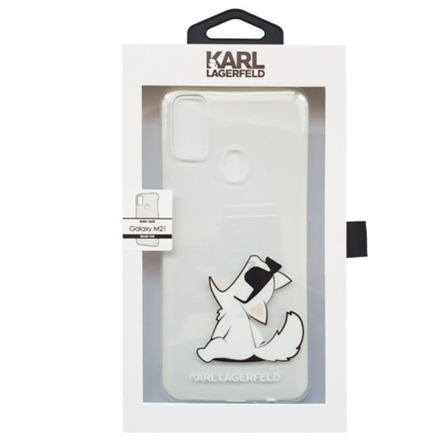 Karl Lagerfeld KLHCM21CFNRC M21 M215 hardcase transparent Choupette Fun 6