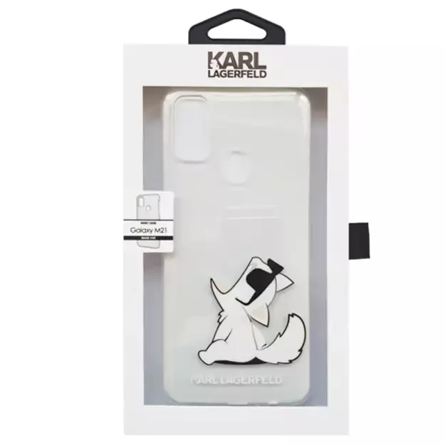 Karl Lagerfeld KLHCM21CFNRC M21 M215 hardcase transparent Choupette Fun 3