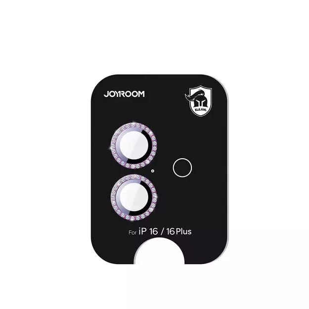 Joyroom JR-MSJ0275 protective glass for iPhone 16/16 Plus lenses - pink