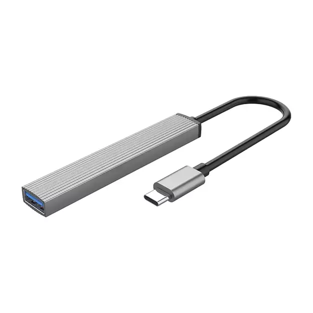 Orico AH-13 USB-C Hub Docking Station 1x USB-A 3.0 + 3x USB-A 2.0 - Gray 1
