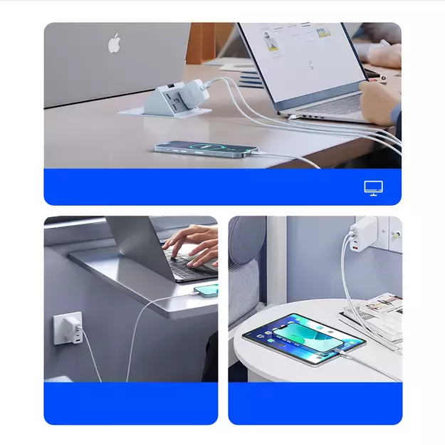 Orico CDX 100W 5A Power Delivery USB-C - USB-C 1m Cable - White 4