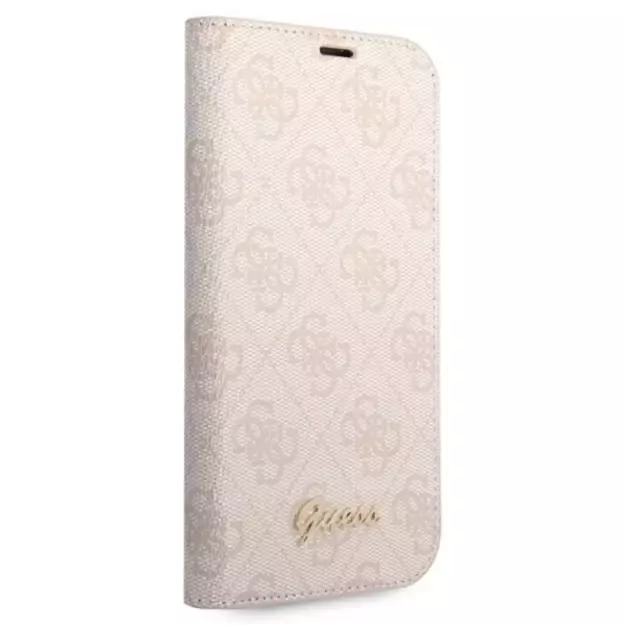 Guess GUBKP14SHG4SHP iPhone 14 6.1 &quot pink / pink book 4G Vintage Gold Logo 7