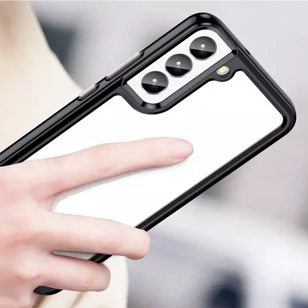 Outer Space Case for Samsung Galaxy S23+ cover with a flexible frame black 8