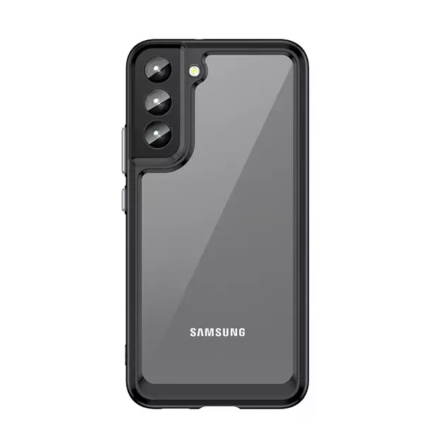 Outer Space Case for Samsung Galaxy S23+ cover with a flexible frame black 2