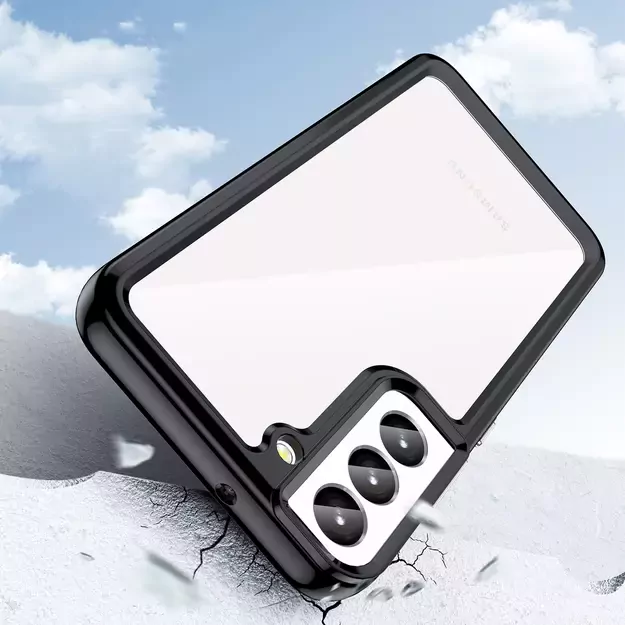 Outer Space Case for Samsung Galaxy S23+ cover with a flexible frame black 6