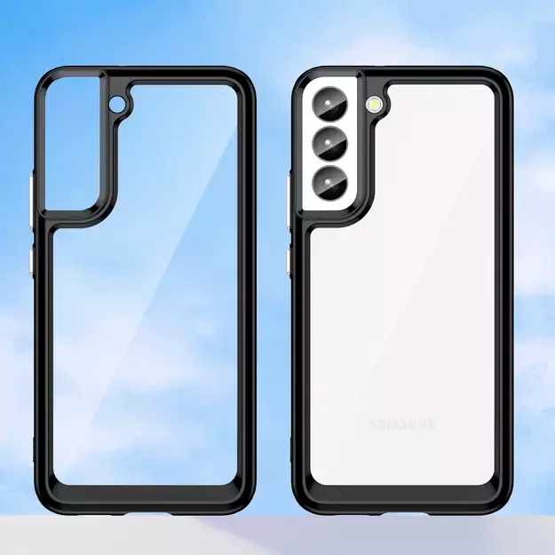 Outer Space Case for Samsung Galaxy S23+ cover with a flexible frame black 11