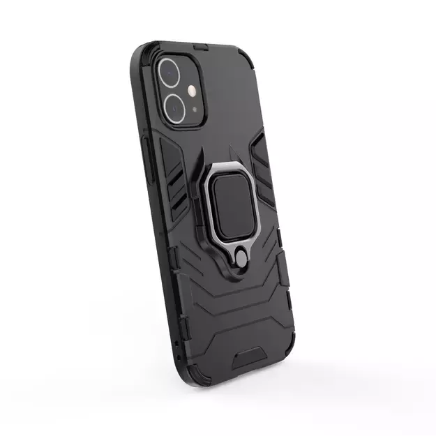 Ring Armor Case Kickstand Tough Rugged Cover for iPhone 12 mini blue 7