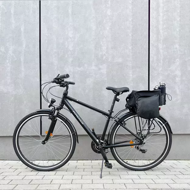 Wozinsky bike carrier bag with 9l shoulder strap (rain cover included) black (WBB22BK) 18