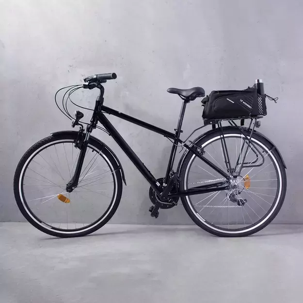 Wozinsky bike carrier bag with 9l shoulder strap (rain cover included) black (WBB22BK) 3
