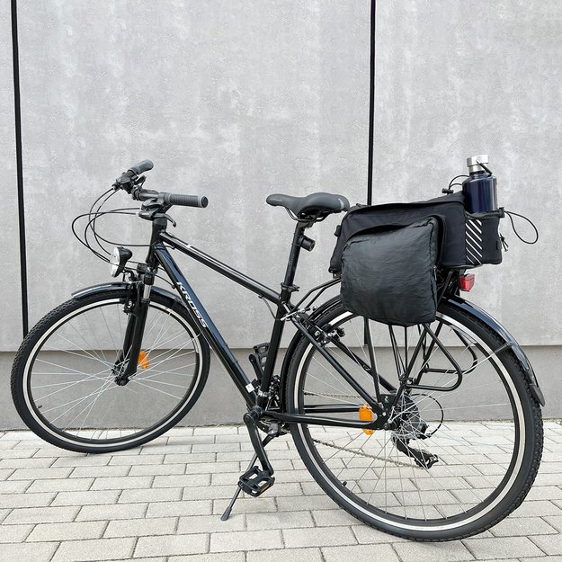 Wozinsky bike carrier bag with 9l shoulder strap (rain cover included) black (WBB22BK) 37
