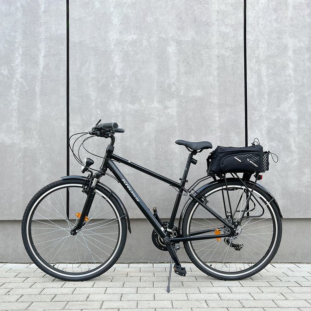 Wozinsky bike carrier bag with 9l shoulder strap (rain cover included) black (WBB22BK) 40