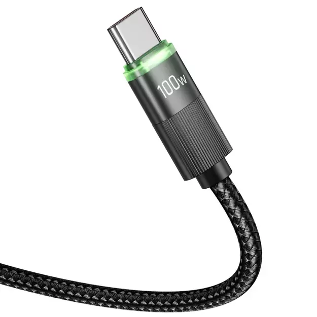 Tech-Protect UB20T Ultraboost USB Type-C Cable PD100W/5A 180cm - Black 1