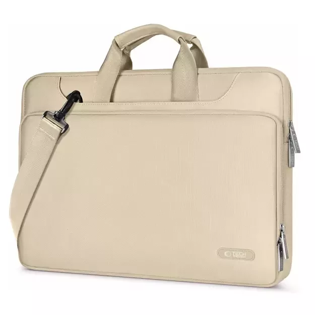 15-16 Tech-Protect Pocket Laptop Bag - Beige 10