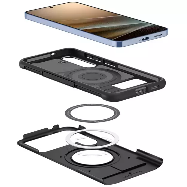 Spigen Slim Armor Case for Samsung Galaxy S25+ - Black 11