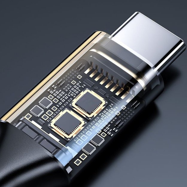 Wozinsky WACM-01 USB-C Adapter - 3.5mm Mini Jack - Black 6