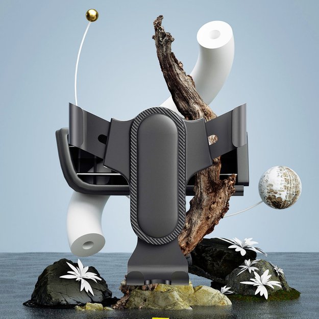 Dudao gravitational smartphone holder black (F7s) 5