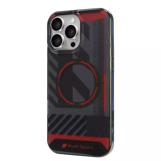 Audi IML Sport MagSafe iPhone 16 Pro Max 6.9&quot  black/black hardcase AUS-IMLMIP16PM-RSQ/D2-BK 8