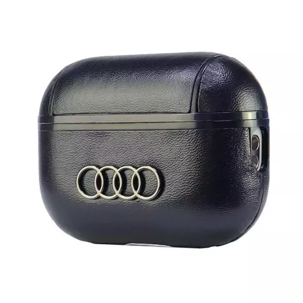 Audi Leather Big Logo AirPods Pro 2 cover black/black AU-APP2-GT/D3-BK 2