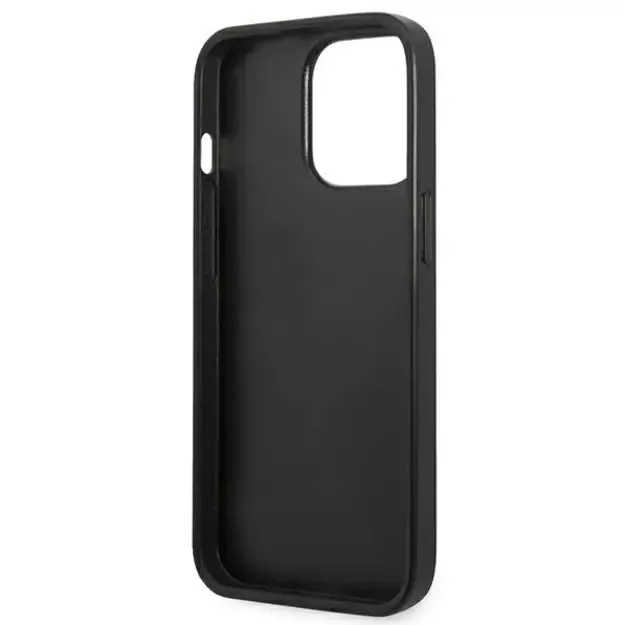 Karl Lagerfeld Saffiano Plaque case for iPhone 13 Pro / 13 6.1&quot  - silver 13
