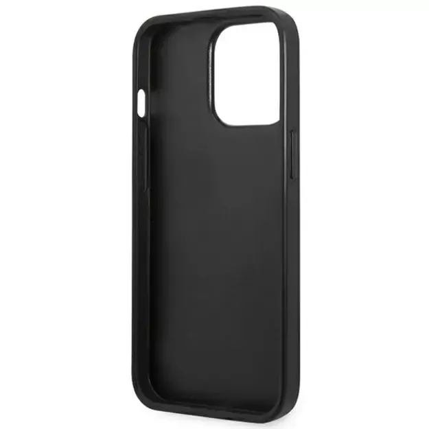 Karl Lagerfeld Perforated Allover iPhone 13 Pro Max 6.7&quot  Case - Black 6