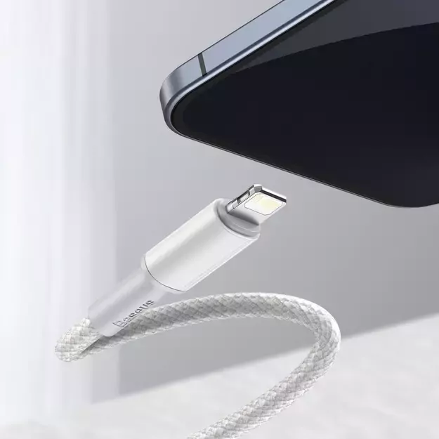Baseus CATLGD-A02 Lightning - USB-C PD cable 20W 480Mb/s 2m - white 9