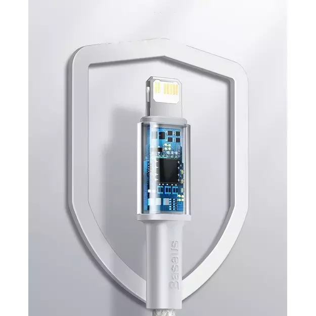 Baseus CATLGD-A02 Lightning - USB-C PD cable 20W 480Mb/s 2m - white 16
