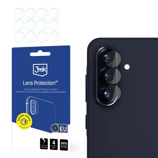 3mk Lens Protection Hybrid Camera Lens Glass for Samsung Galaxy A56 5G