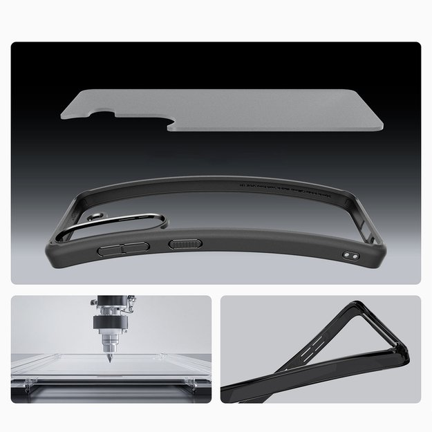 Spigen Ultra Hybrid Case for Samsung Galaxy S25 - Black 4