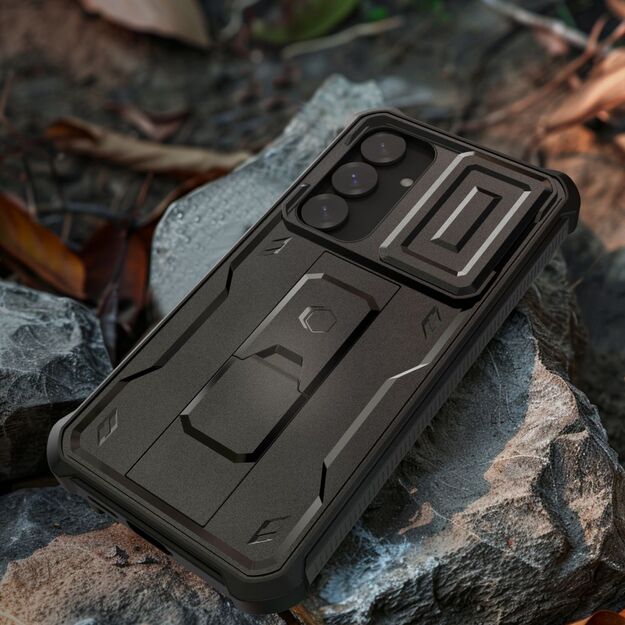 Tech-Protect Kevlar Cam+ Case for Samsung Galaxy S25 - Black 5