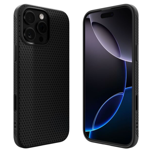 Spigen Liquid Air &quot T&quot  MagSafe case for iPhone 16 Pro - matte black 7