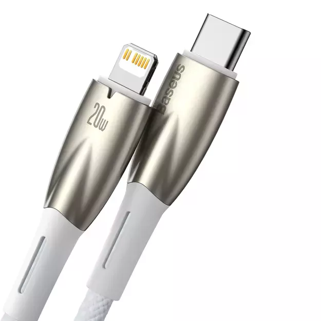 Baseus CADH000002 Lightning - USB-C PD cable 20W 480Mb/s 1m - white 1