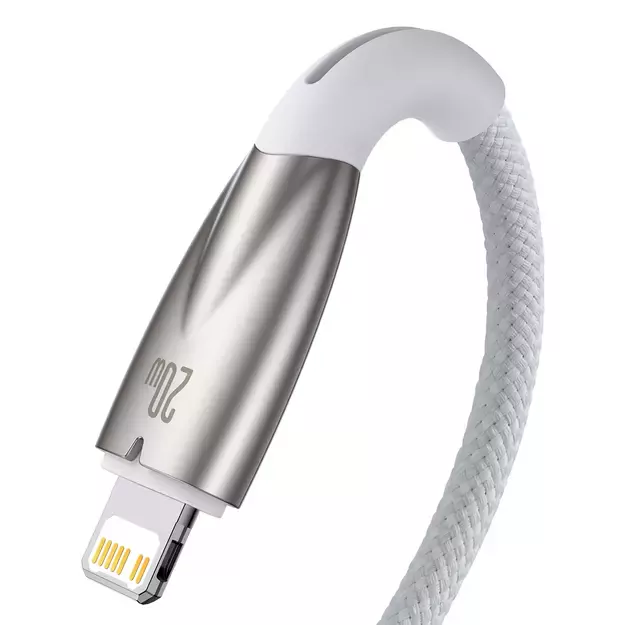Baseus CADH000002 Lightning - USB-C PD cable 20W 480Mb/s 1m - white 2