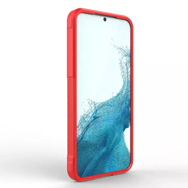 Magic Shield Case for Samsung Galaxy S23+ flexible armored cover red 32