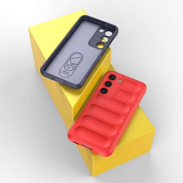Magic Shield Case for Samsung Galaxy S23+ flexible armored cover red 44