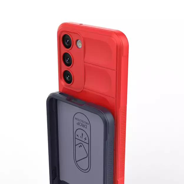 Magic Shield Case for Samsung Galaxy S23+ flexible armored cover red 22