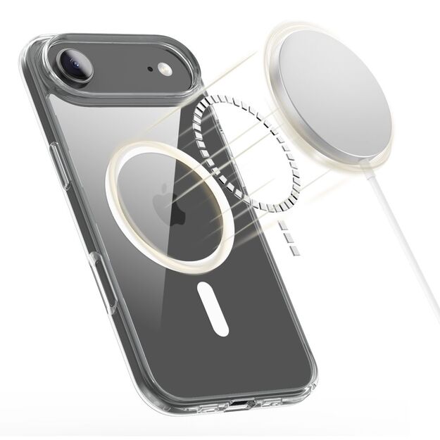 Tech-Protect FlexAir Hybrid MagSafe Case for iPhone 17 Air - Clear 1