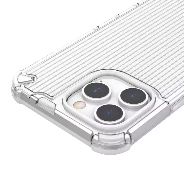 Ombre Protect Case for iPhone 13 Pro armored cover pink and blue 20