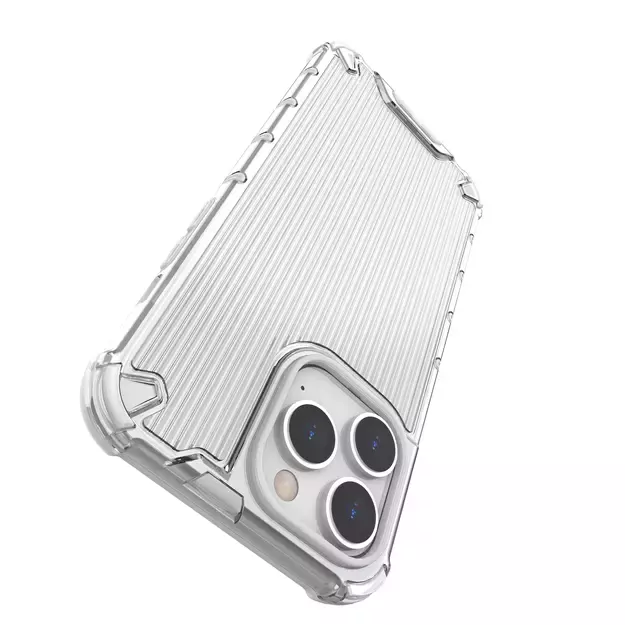 Ombre Protect Case for iPhone 13 Pro armored cover pink and blue 6